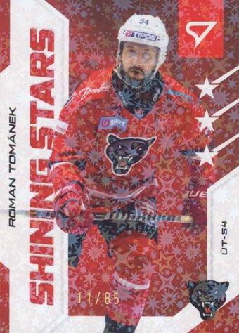Tománek Roman 24-25 Slovenská hokejová liga Shining Stars Parallel #SS-04
