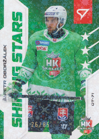 Obdržálek Petr 24-25 Slovenská hokejová liga Shining Stars Parallel #SS-10