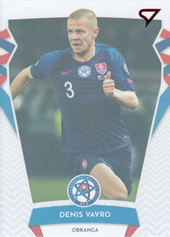 Vavro Denis 19-20 Futbalové Slovensko Slovenskí sokoli Red #R07