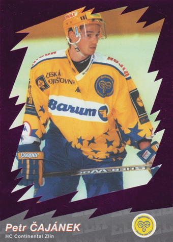 Čajánek Petr 00-01 OFS Cards Star ELH Fialová #5