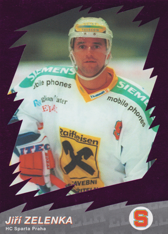 Zelenka Jiří 00-01 OFS Cards Star ELH Fialová #8
