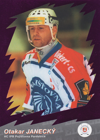 Janecký Otakar 00-01 OFS Cards Star ELH Fialová SP #12