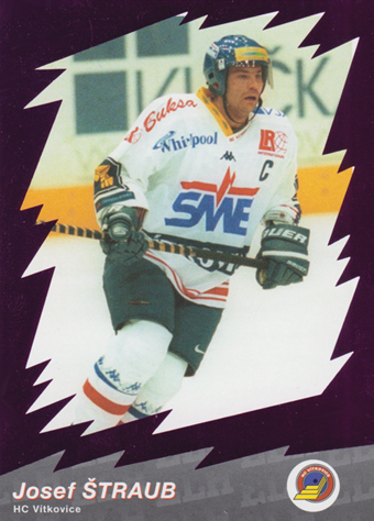 Štraub Josef 00-01 OFS Cards Star ELH Fialová SP #28