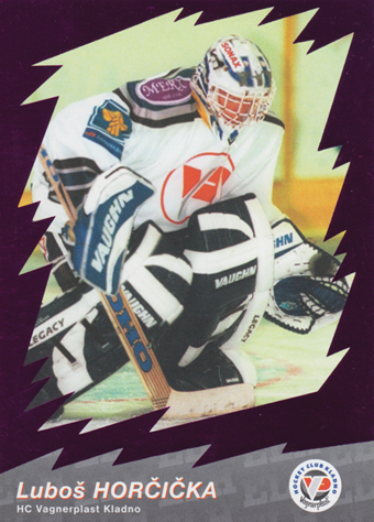 Horčička Luboš 00-01 OFS Cards Star ELH Fialová #30
