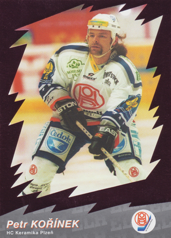 Kořínek Petr 00-01 OFS Cards Star ELH Starorůžová #17