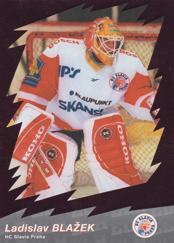 Blažek Ladislav 00-01 OFS Cards Star ELH Starorůžová #35