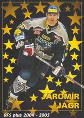 Jágr Jaromír 04-05 OFS Plus Stars Checklist #S51