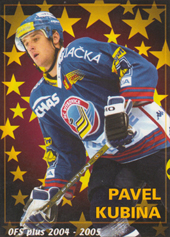 Kubina Pavel 04-05 OFS Plus Stars II Checklist Dotisk 2 #SII16
