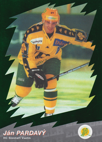 Pardavý Ján 00-01 OFS Cards Star ELH Zelená #3