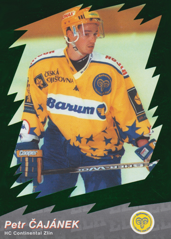 Čajánek Petr 00-01 OFS Cards Star ELH Zelená #5