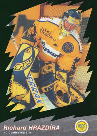 Hrazdíra Richard 00-01 OFS Cards Star ELH Zelená #6