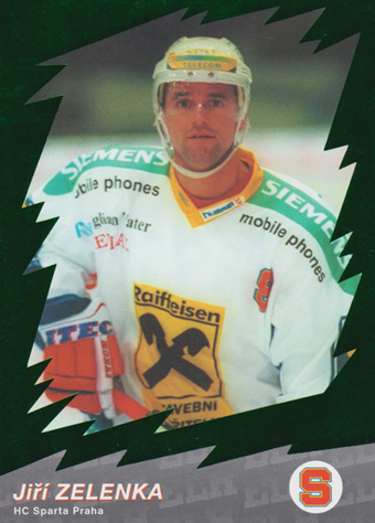 Zelenka Jiří 00-01 OFS Cards Star ELH Zelená #8