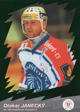 Janecký Otakar 00-01 OFS Cards Star ELH Zelená SP #12