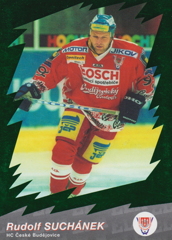 Suchánek Rudolf 00-01 OFS Cards Star ELH Zelená #14