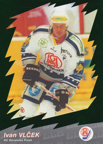 Vlček Ivan 00-01 OFS Cards Star ELH Zelená #18