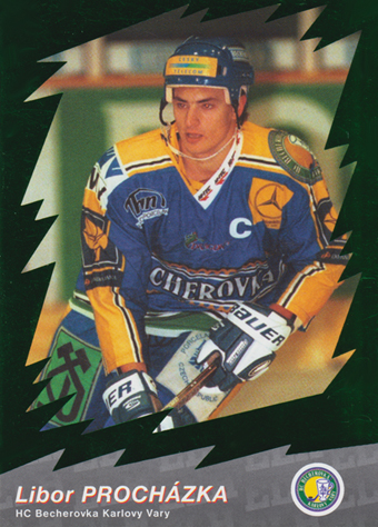 Procházka Libor 00-01 OFS Cards Star ELH Zelená #22