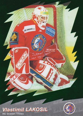Lakosil Vlastimil 00-01 OFS Cards Star ELH Zelená #23