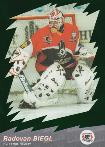 Biegl Radovan 00-01 OFS Cards Star ELH Zelená #32