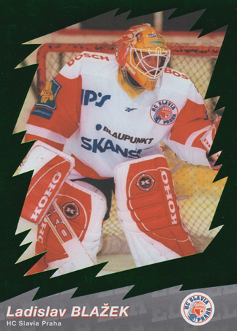 Blažek Ladislav 00-01 OFS Cards Star ELH Zelená #35