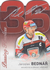 Bednář Jaroslav 2018 OFS You Want the Best Statistics Die Cut Signature #PF-1