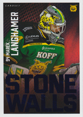Langhamer Marek 21-22 Cardset Stone Walls Blue #2