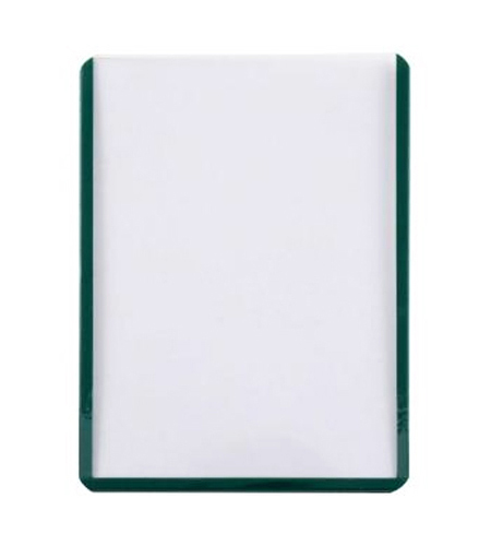 Balení 25 plastových toploaderů UltraPro Green Border 35pt