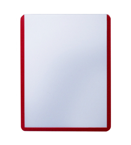 Balení 25 plastových toploaderů UltraPro Red Border 35pt