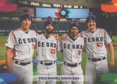 Novák Satoria Sogard Ercoli 2023 LC Czech Baseball Extraleague WBC 2023 #TA-22