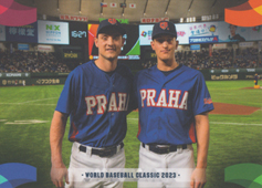 Kotlářka Praha 2023 LC Czech Baseball Extraleague WBC 2023 #TA-24