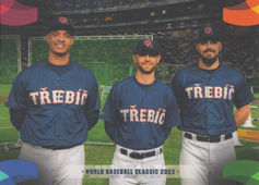 Třebíč Nuclears 2023 LC Czech Baseball Extraleague WBC 2023 #TA-31