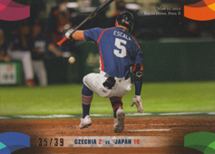 Escala William 2023 LC Czech Baseball Extraleague WBC 2023 Leather #TA-8