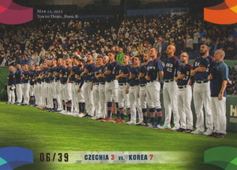 Česko 2023 LC Czech Baseball Extraleague WBC 2023 Leather #TA-11