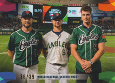 Eagles Praha 2023 LC Czech Baseball Extraleague WBC 2023 Leather #TA-25