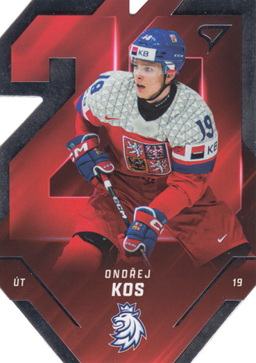 Kos Ondřej 2025 Hokejové Česko Team 20 #TE-16