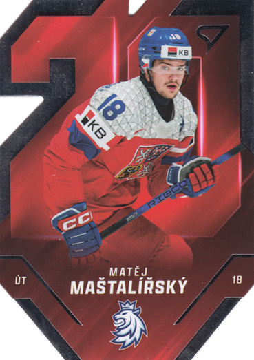 Maštalířský Matěj 2025 Hokejové Česko Team 20 #TE-17