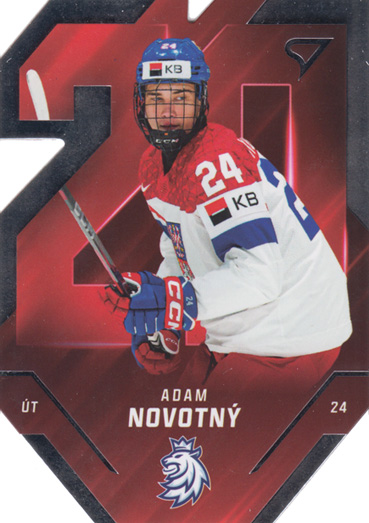 Novotný Adam 2025 Hokejové Česko Team 20 #TE-18
