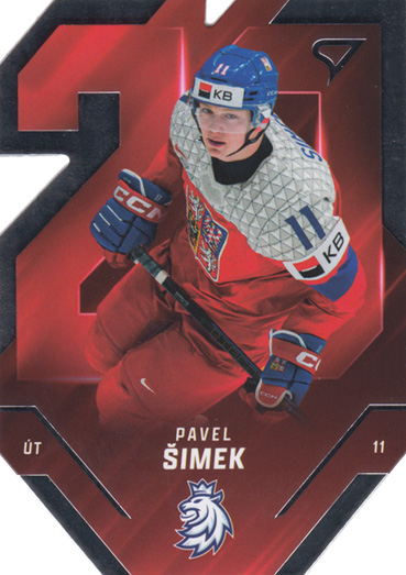Šimek Pavel 2025 Hokejové Česko Team 20 #TE-22