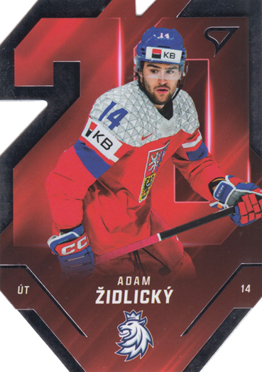 Židlický Adam 2025 Hokejové Česko Team 20 #TE-24