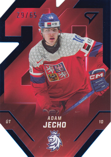 Jecho Adam 2025 Hokejové Česko Team 20 Blue #TE-15