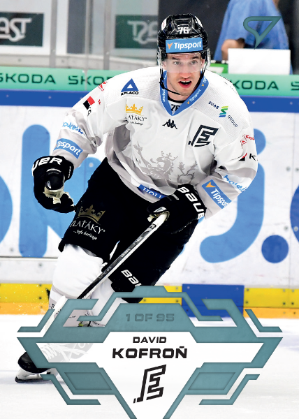 Kofroň David 23-24 Tipsport Extraliga Ice Blue #160