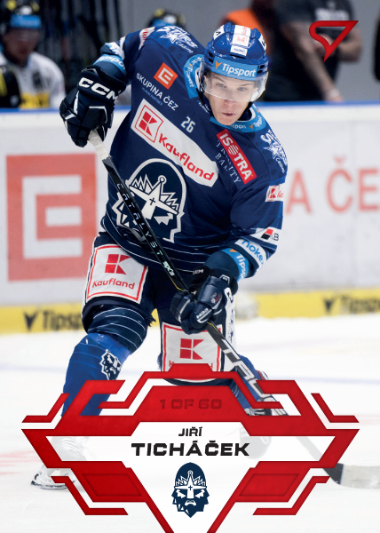 Ticháček Jiří 23-24 Tipsport Extraliga Red #241