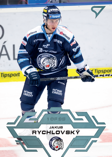 Rychlovský Jakub 23-24 Tipsport Extraliga Ice Blue #106