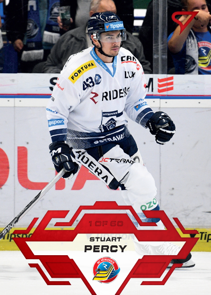 Percy Stuart 23-24 Tipsport Extraliga Red #60