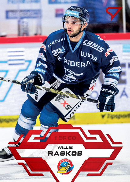 Raskob Willie 23-24 Tipsport Extraliga Red #61