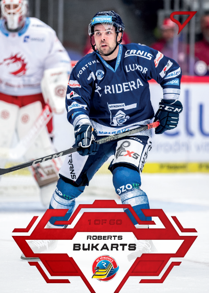 Bukarts Roberts 23-24 Tipsport Extraliga Red #63