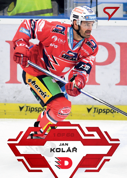 Kolář Jan 23-24 Tipsport Extraliga Red #42