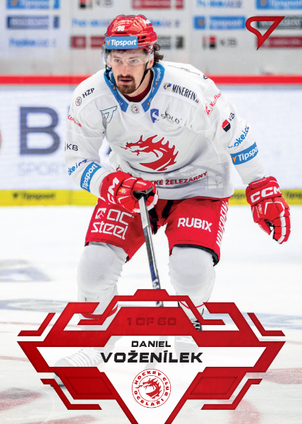 Voženílek Daniel 23-24 Tipsport Extraliga Red #17