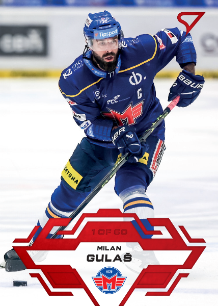 Gulaš Milan 23-24 Tipsport Extraliga Red #225