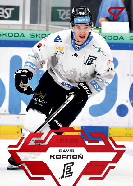 Kofroň David 23-24 Tipsport Extraliga Red #160