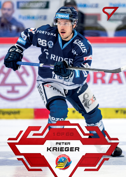 Krieger Peter 23-24 Tipsport Extraliga Red #70